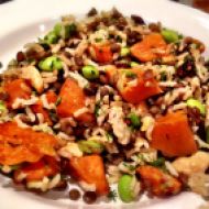 Brown Rice and Puy Lentu