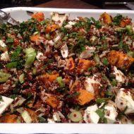 Quinoa salad with dried Iranian lime - panview
